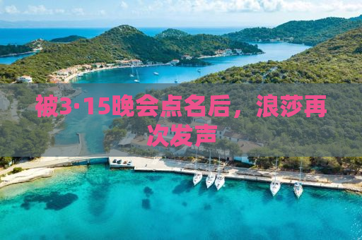 被3·15晚会点名后，浪莎再次发声