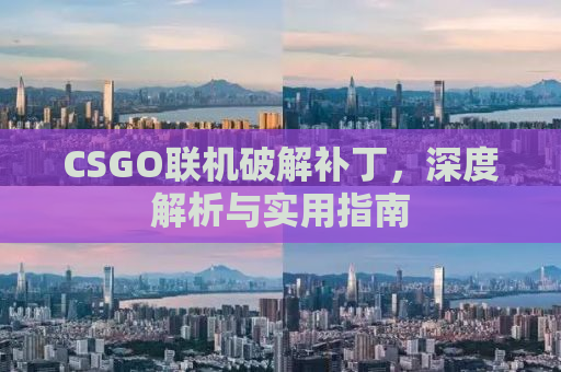 CSGO联机破解补丁，深度解析与实用指南