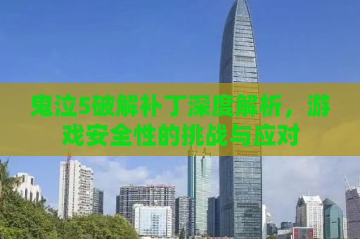 鬼泣5破解补丁深度解析，游戏安全性的挑战与应对