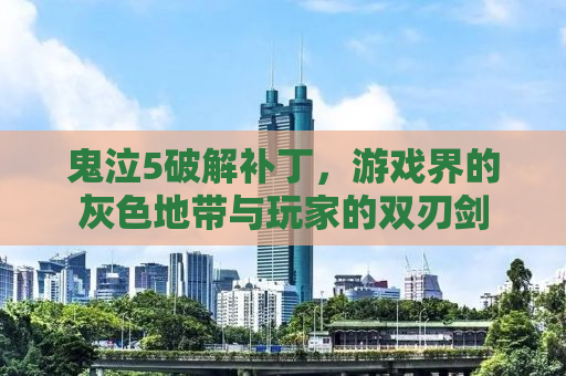 鬼泣5破解补丁，游戏界的灰色地带与玩家的双刃剑